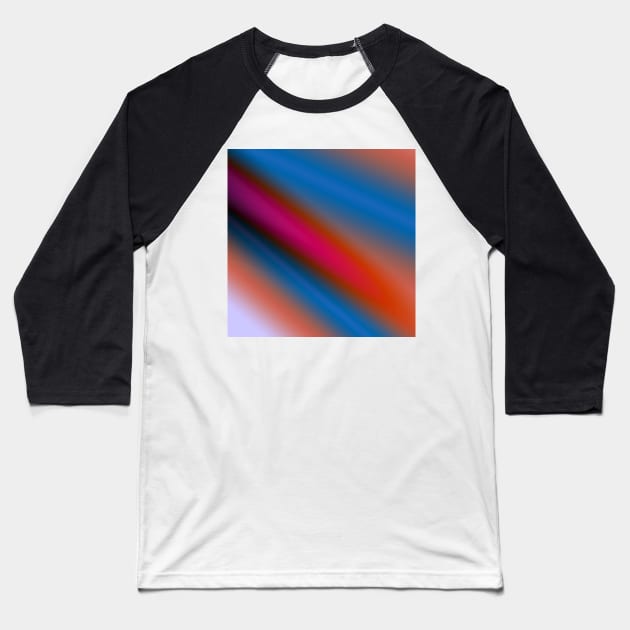 blue red texture art Baseball T-Shirt by Artistic_st